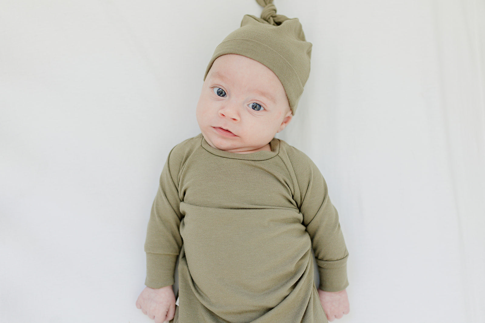 Knotted Gown (Olive)