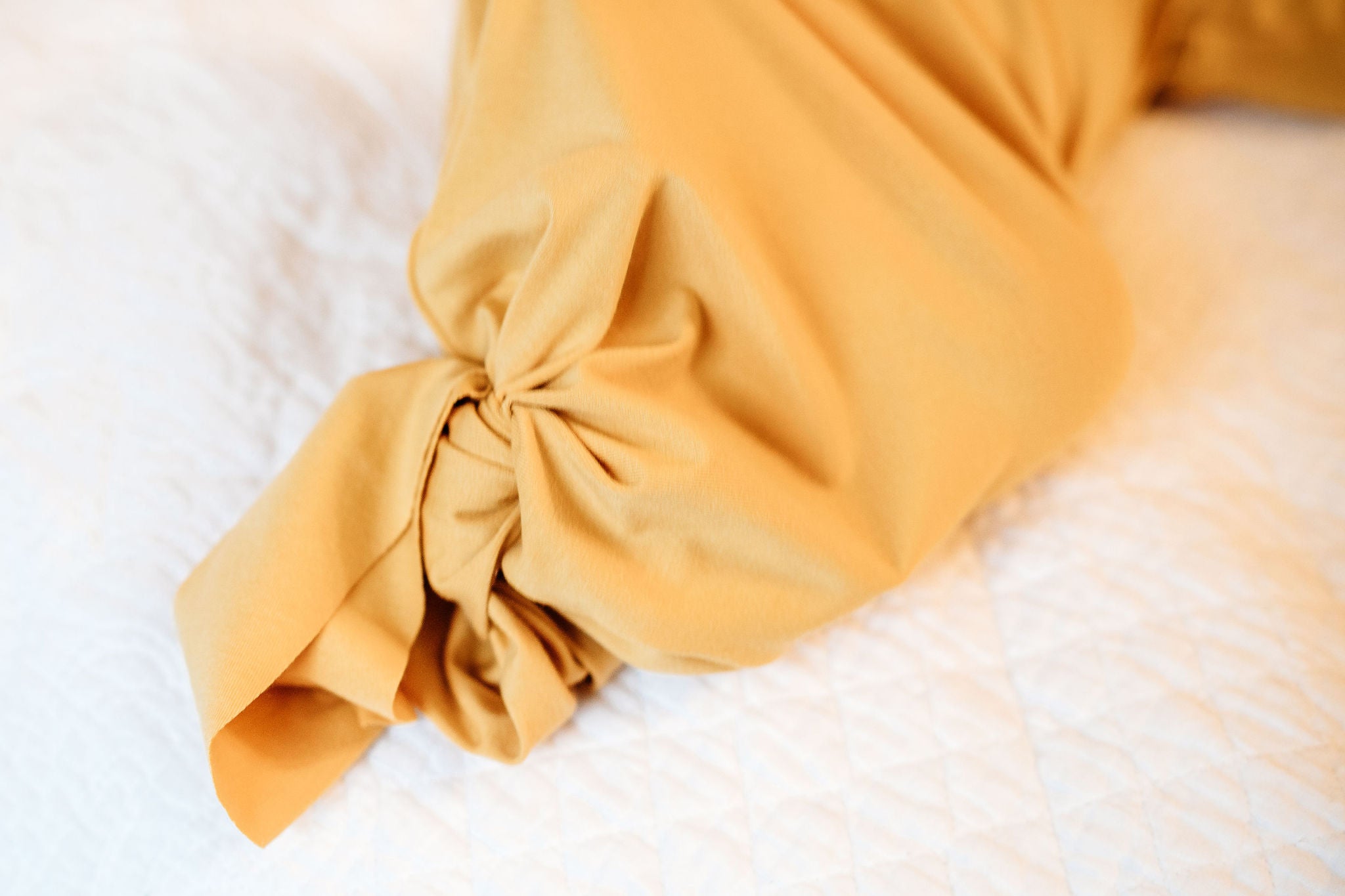 Knotted Gown (Golden Yellow)